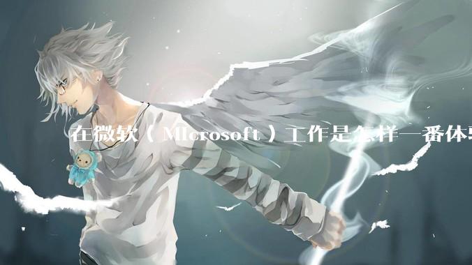 在微软（Microsoft）工作是怎样一番体验？