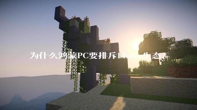 为什么鸿蒙PC要排斥Linux生态？